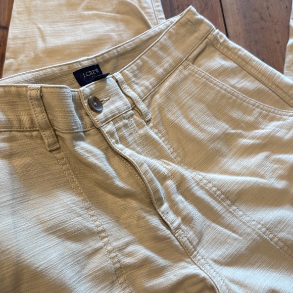 J.Crew Women’s Cream Cargo Pants Size 6 - Picture 3 of 9